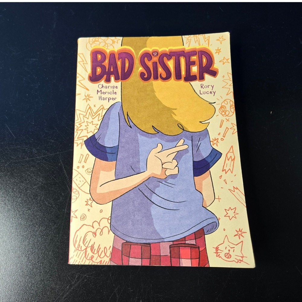 First Second Bad Sister Graphic Novel Memoir Harper Paperback Book